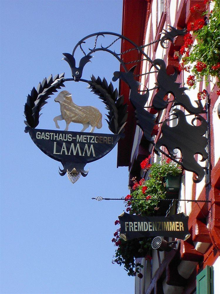 Hotel & Restaurant Lamm Mosbach  Exterior photo